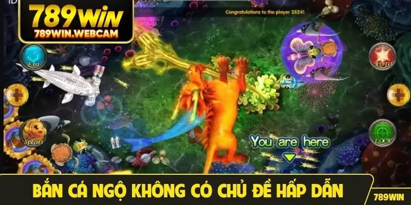 Bắn cá Ngộ Không có chủ đề hấp dẫn