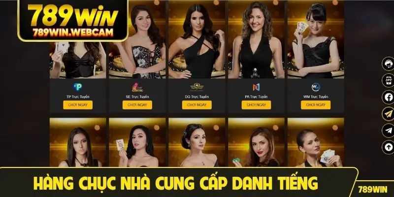 Hàng chục nhà cung cấp sòng bài danh tiếng