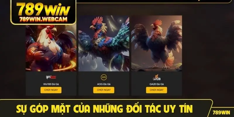 Sảnh cược với sự góp mặt của những đối tác uy tín